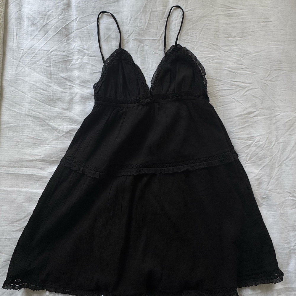 Aritzia Black Mini Dress